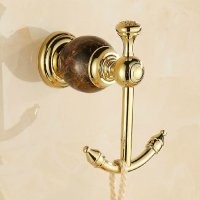 Altın Kaplama Duvara Monte Banyo Askılık