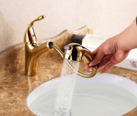 Altın Kaplama Banyo Bataryası