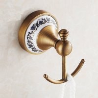 Antik Bronz Seramik Askılık