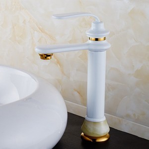 Lüx Beyaz Lavabo Bataryası