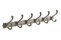 Antik Bronze Eskitme Duvara Monte Altılı Askılık