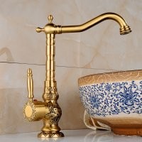 Eskitme Banyo Lavabo Armatürü