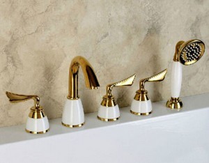 Altın Kaplama Beşli Luxery Batarya Seti