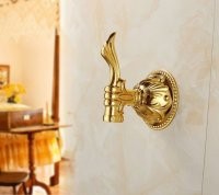 Modern Altın Kaplama Duvara Monte Askılık