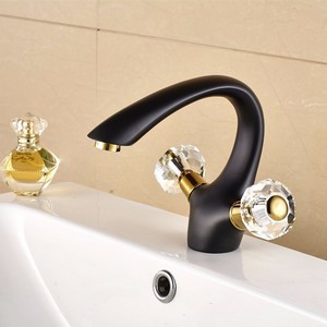 Lüx Siyah Lavabo Armatürü