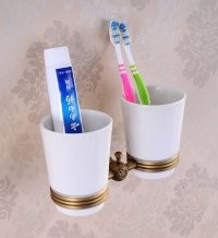 Eskitme İkili Diş Fırçalık