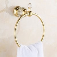 Modern Altın Kaplama Banyo Çubuk Havluluk