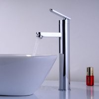Lüks Krom Lavabo Bataryası